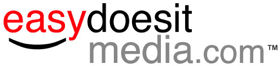 Easydoesitmedia logo partially stacked